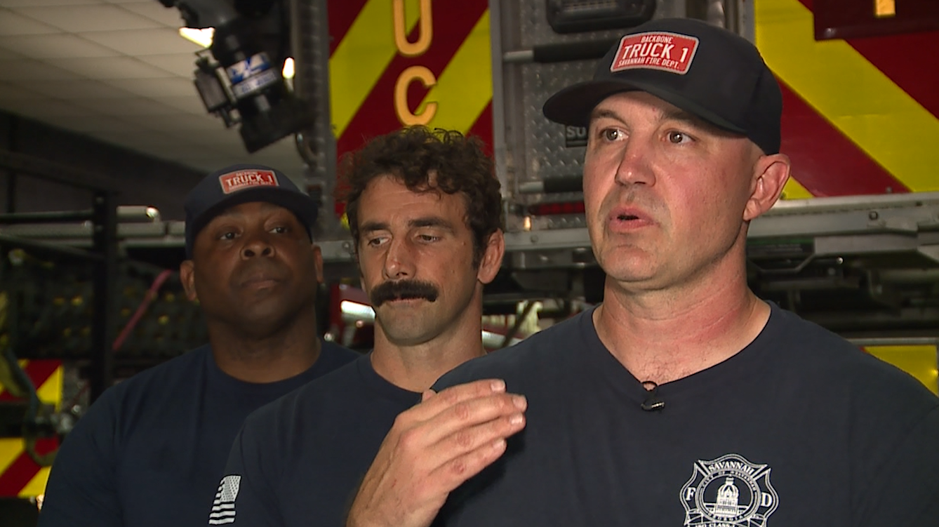 'Like the apocalypse': Savannah firefighters return from Brantley County