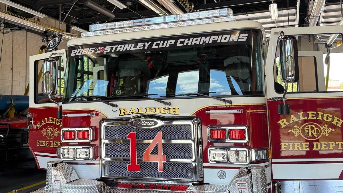 Stan Joseph Raleigh Raleigh prepares for Hurricanes Stanley Cup parade - WXII