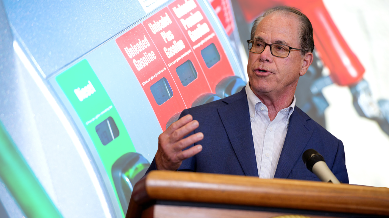 Indiana Gov. Braun suspending 2nd gas tax to help with rising prices