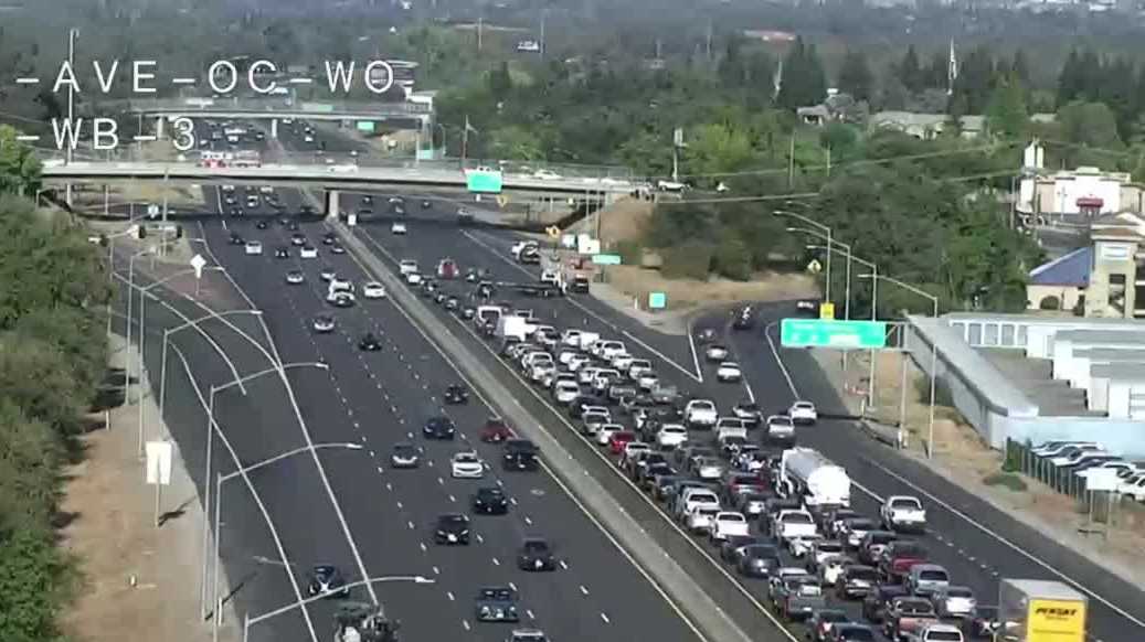 Lanes reopen after Highway 50 crash causes traffic delays in Sacramento County