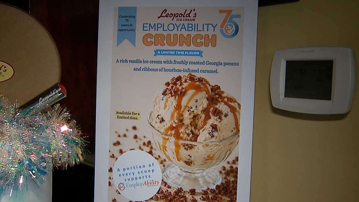 Leopold's unveils new ice cream flavor to celebrate Employability anniversary