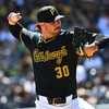 Skenes throws 5 1/3 scoreless for first win since July 19