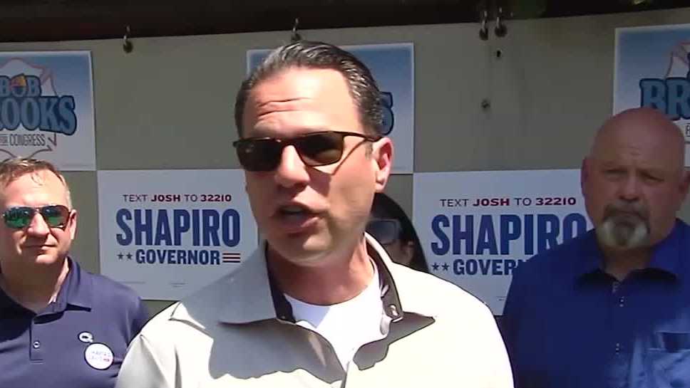 Shapiro, Garrity hit campaign trail ahead of primary elections
