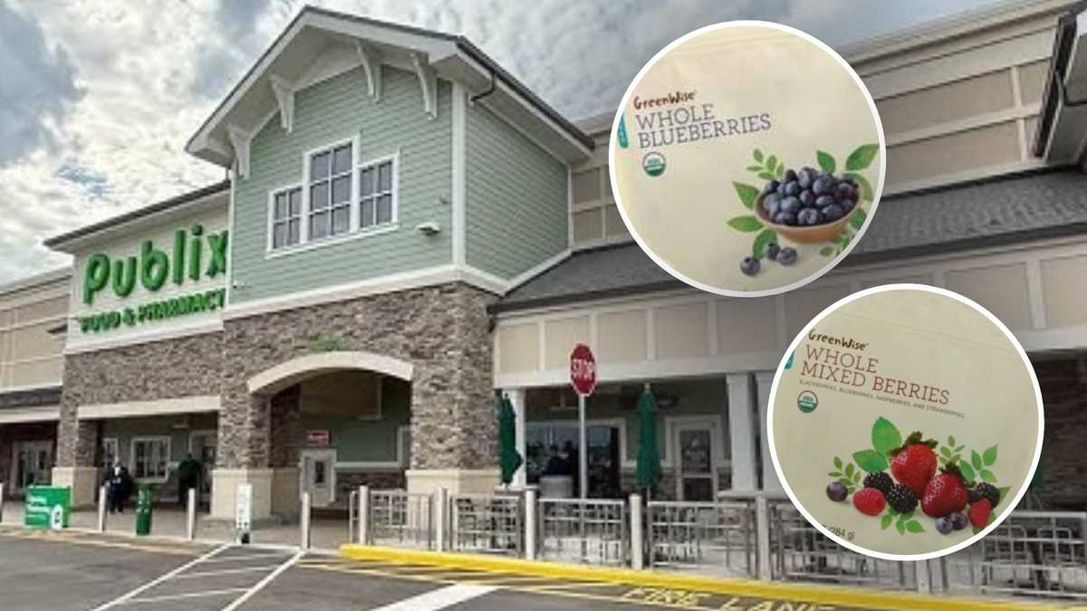 Publix issues recall for frozen blueberries, mixed berries sold in Kentucky