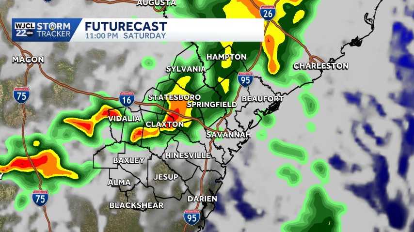Rain finally arrives this weekend for parts of Southeast Georgia and ...