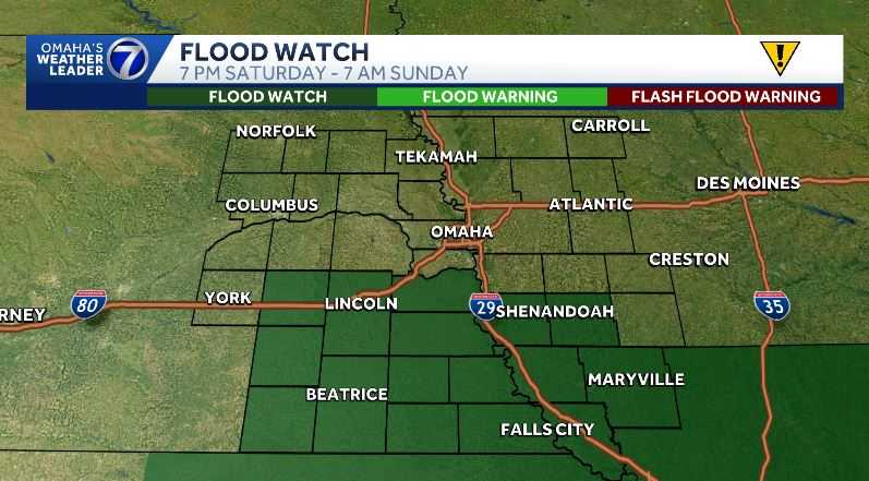 Chance for strong storms, heavy rain Father's Day weekend