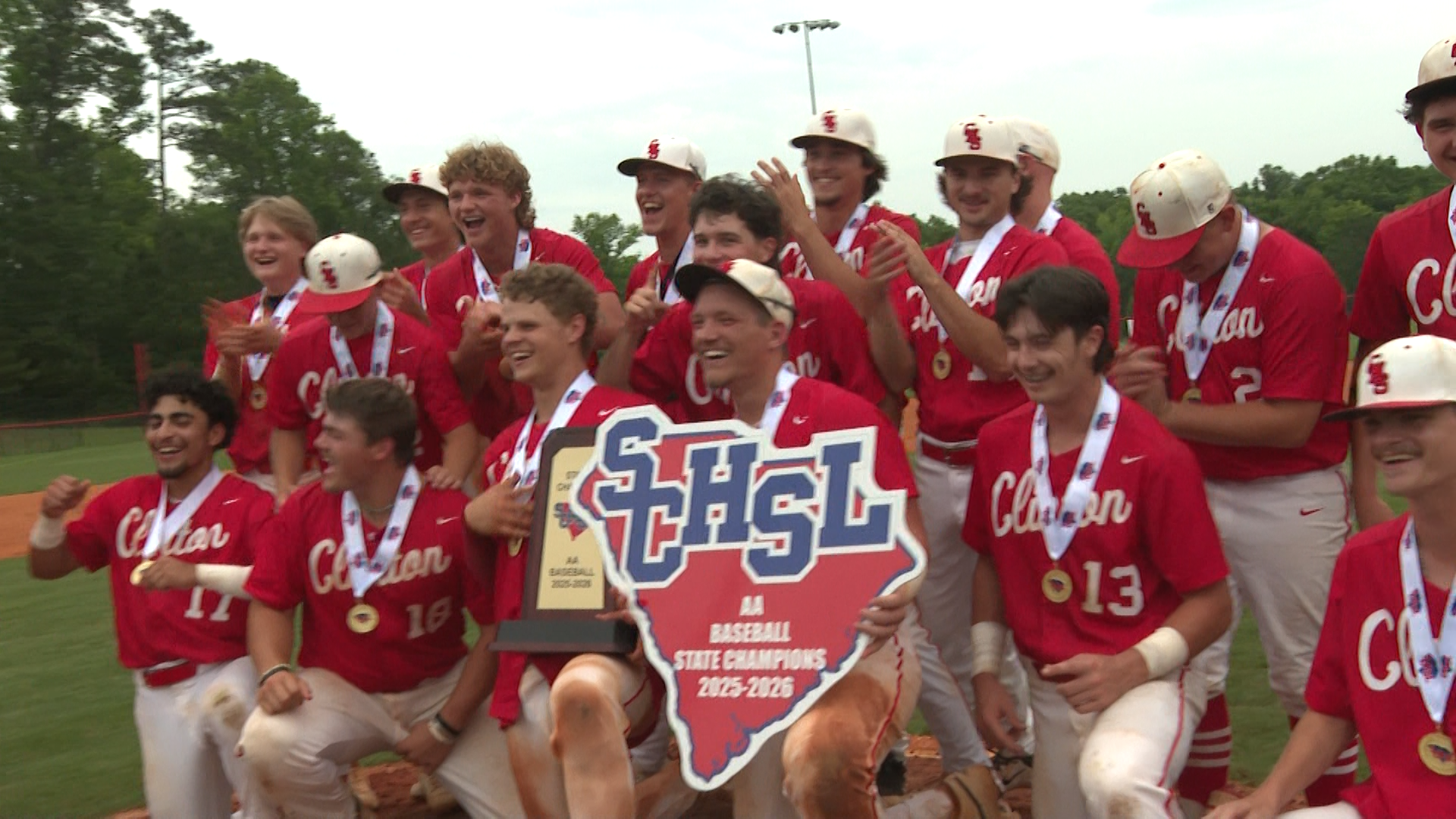 Clinton baseball team wins second title in the last four years