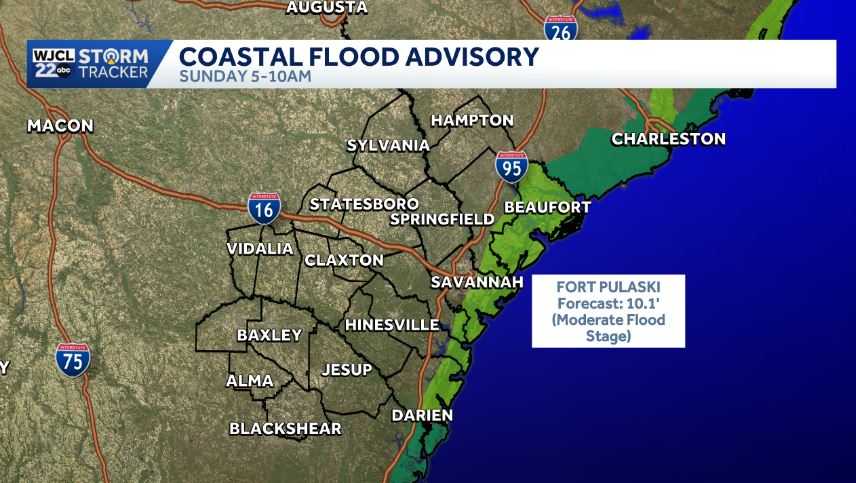 Coastal Flooding is a concern the next few days
