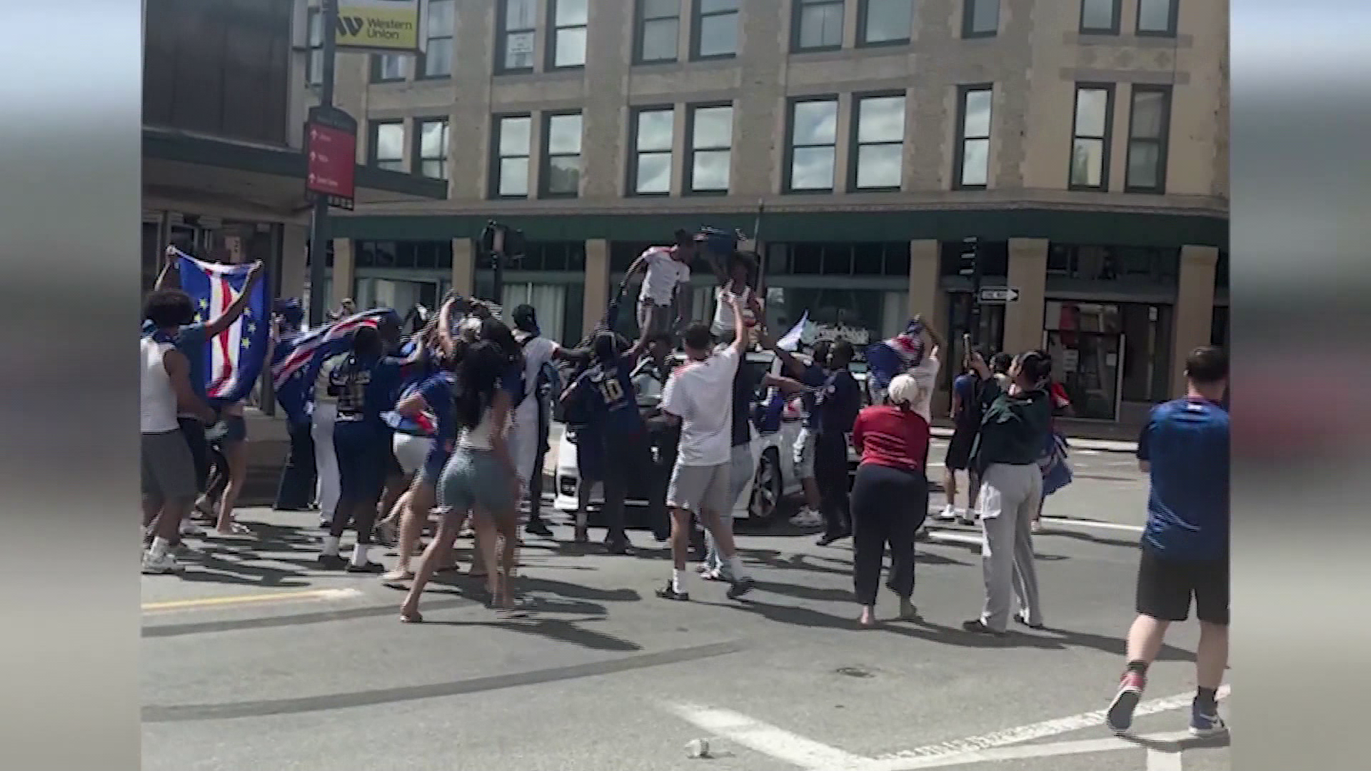 Multiple arrests after Cape Verde fans block street in celebration of World Cup debut