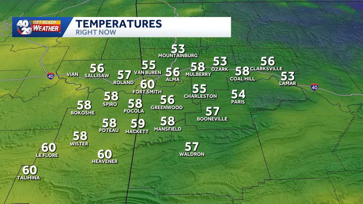 Northwest Arkansas Weather Maps KHBS/KHOG Channel 40/29