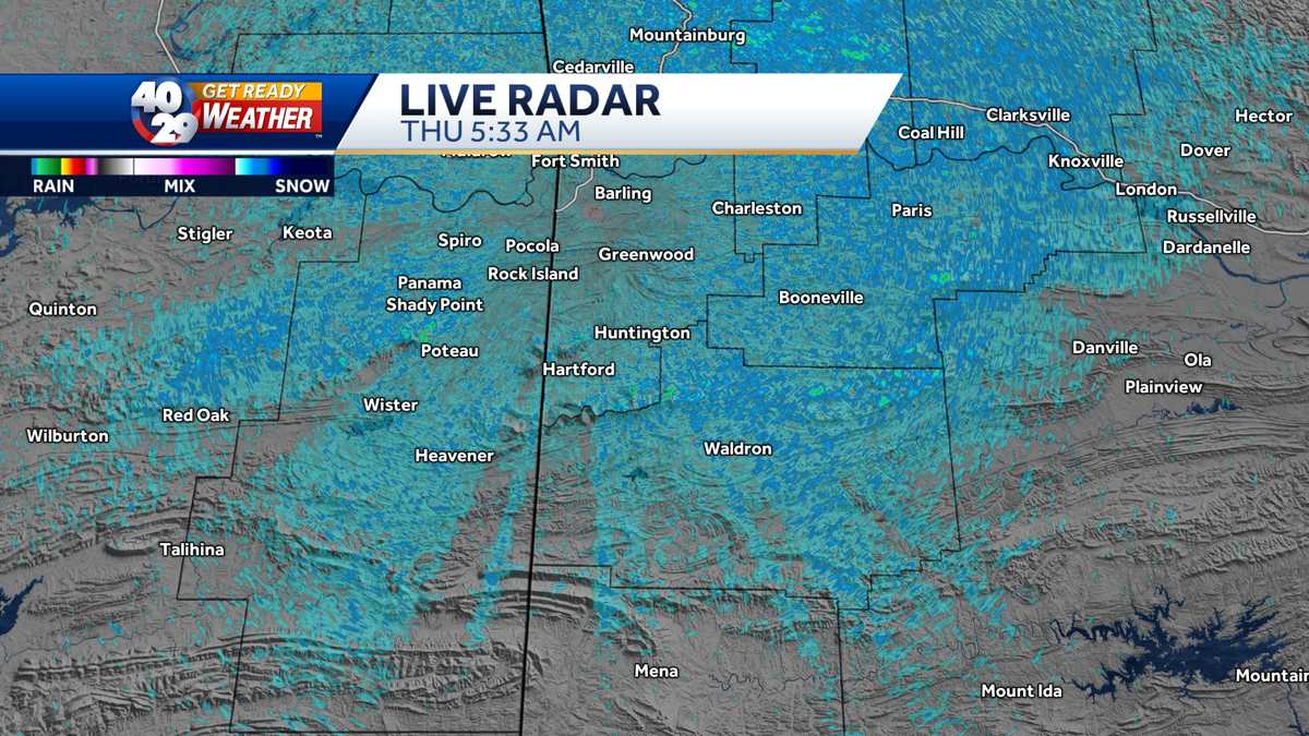 Northwest Arkansas Weather Maps KHBS/KHOG Channel 40/29