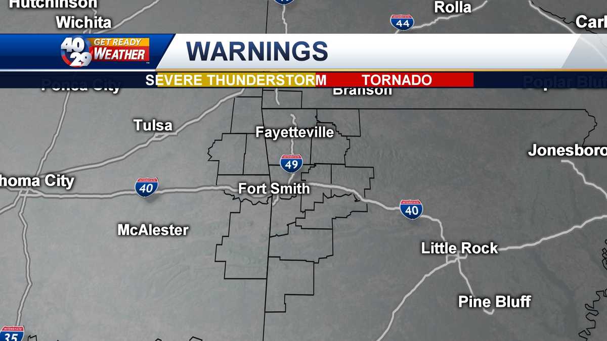 Northwest Arkansas Weather Maps KHBS/KHOG Channel 40/29