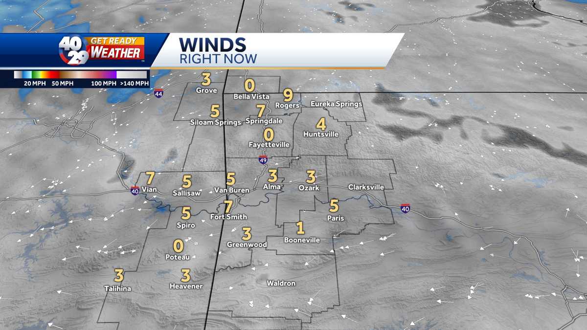 Northwest Arkansas Weather Maps – KHBS/KHOG Channel 40/29