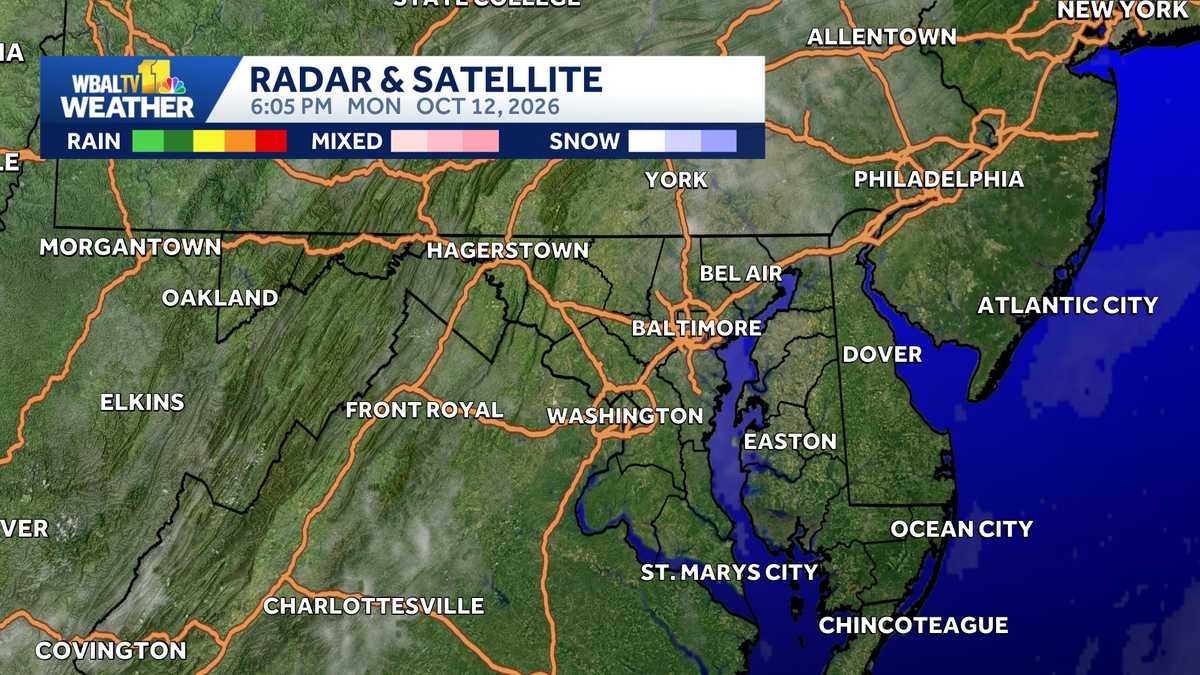 Baltimore weather: Heavy snow Sunday night as it gets colder - WBAL