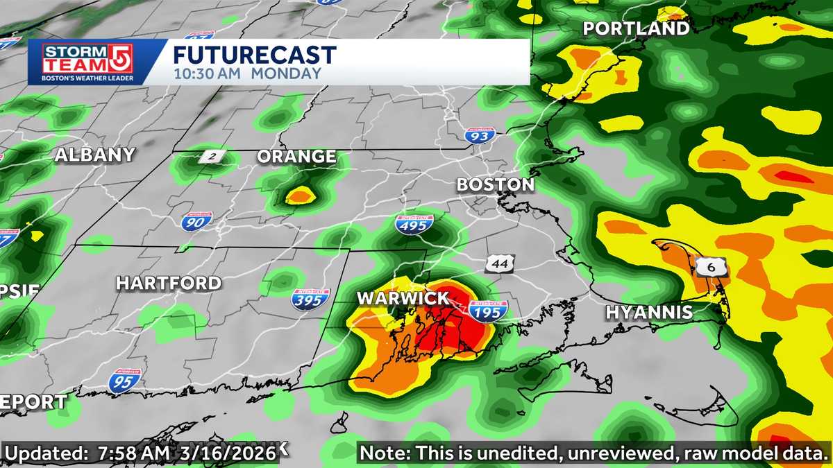 Severe thunderstorm watch for much of Massachusetts ...