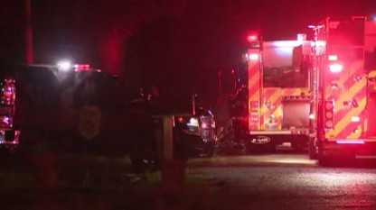 Firefighter injured in one of two Jackson house fires Thursday night