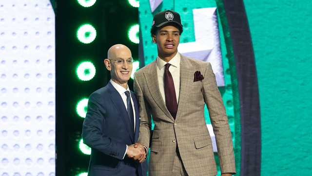 Boston Celtics draft forward from University of Houston at No. 27