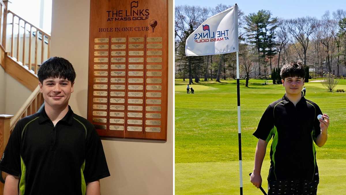 First round, first hole-in-one for Massachusetts teen
