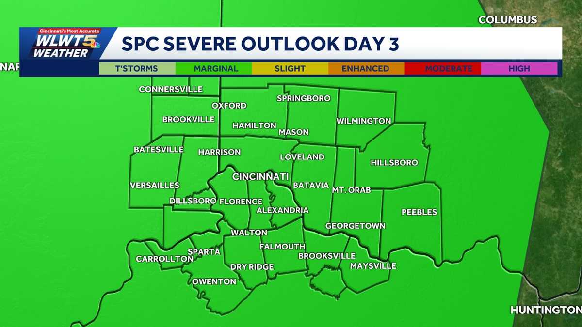 Rain returns to Greater Cincinnati Saturday, with chance for stronger ...