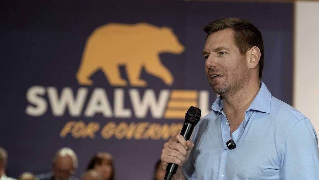 Eric Swalwell suspends campaign for California governor