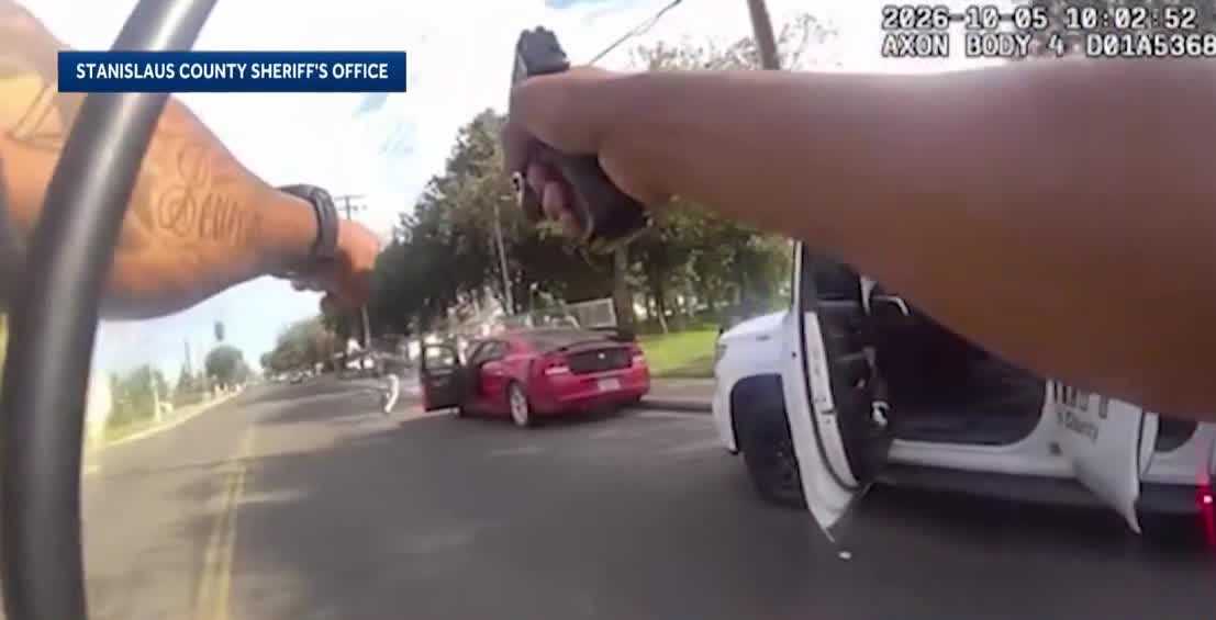5 teens arrested after pursuit involving stolen car, Stanislaus sheriff says