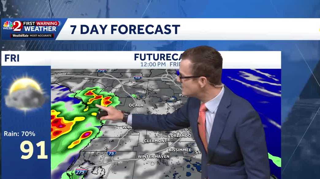Torrential Rain, Flood Threat Hits Central Florida Today