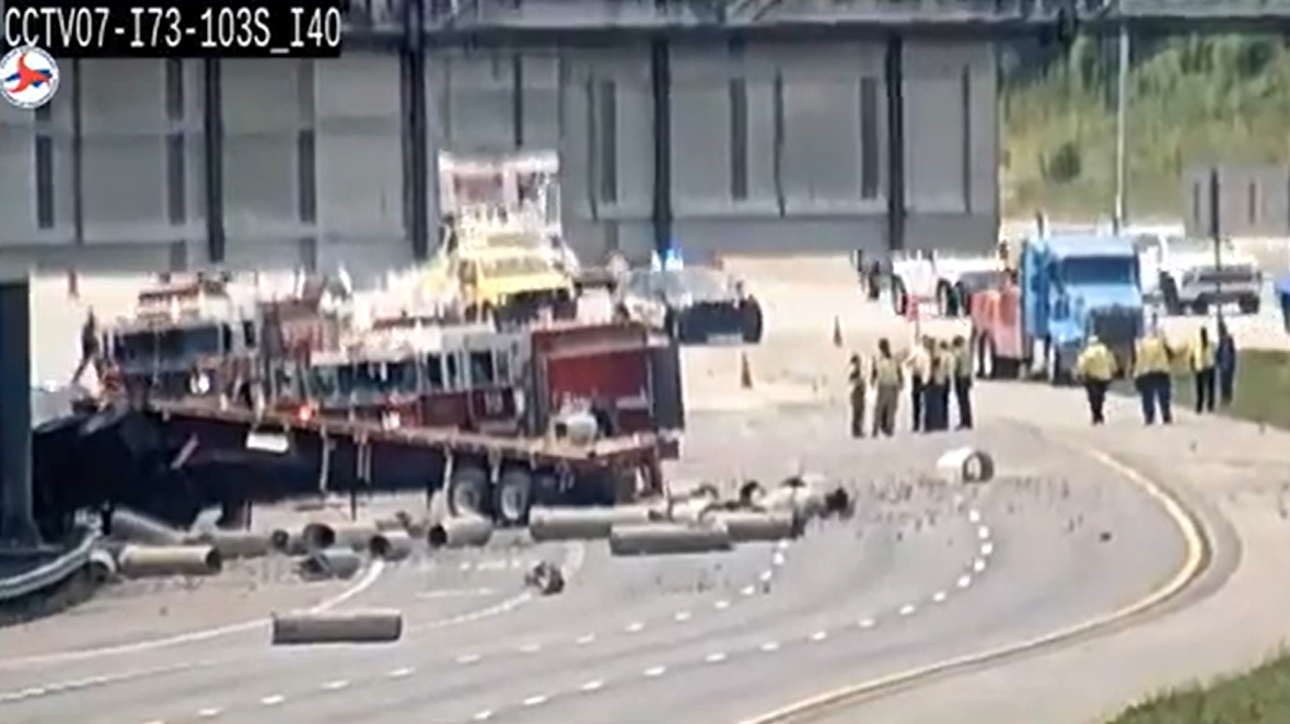 Expect delays if you're heading east on I-40: traffic diversion is in place at Exit 212.