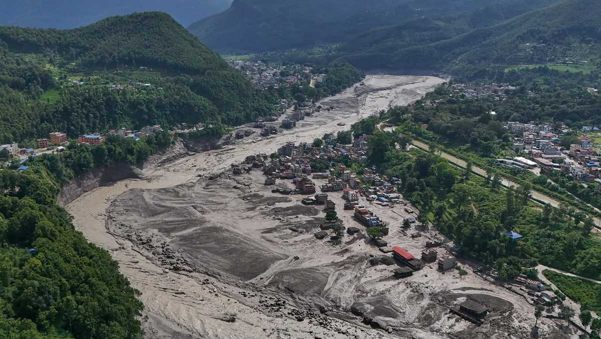 At least 72 killed, hundreds missing after avalanche triggers deadly flash floods in Nepal