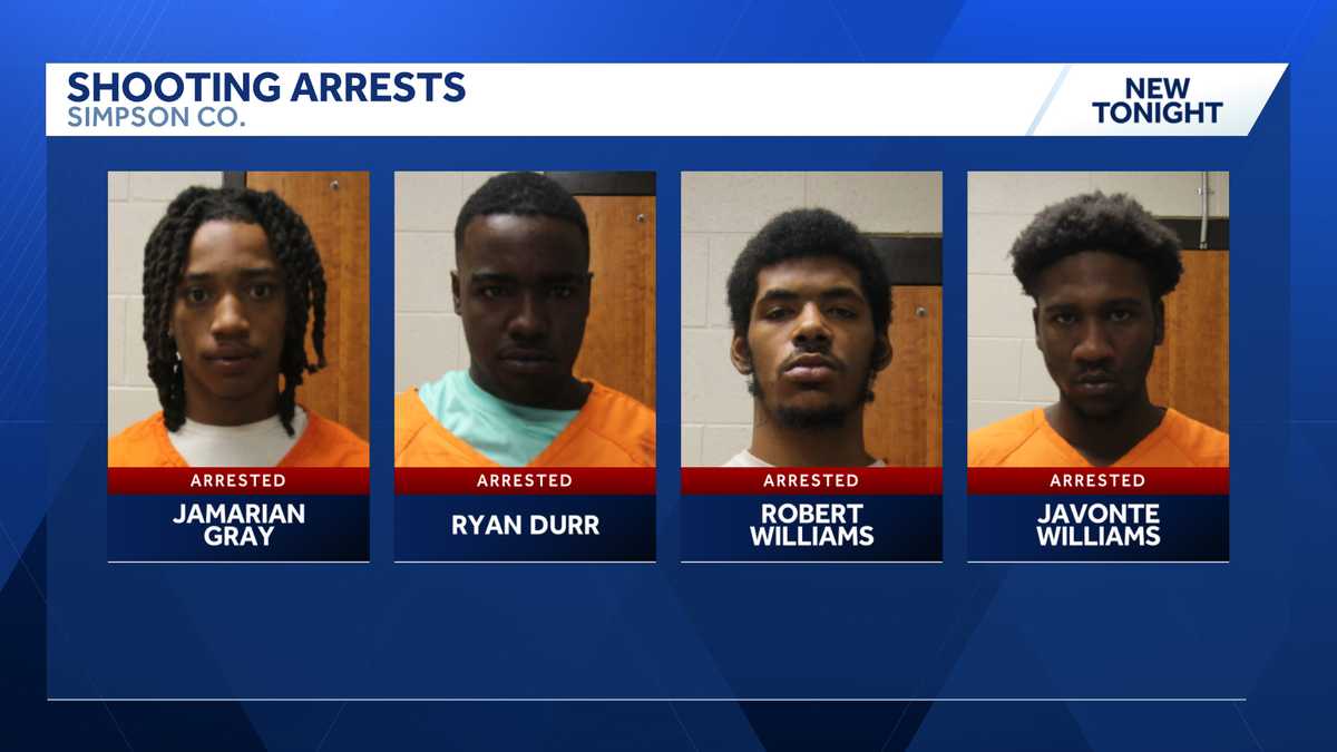 Simpson County deputies arrest four in shooting probes