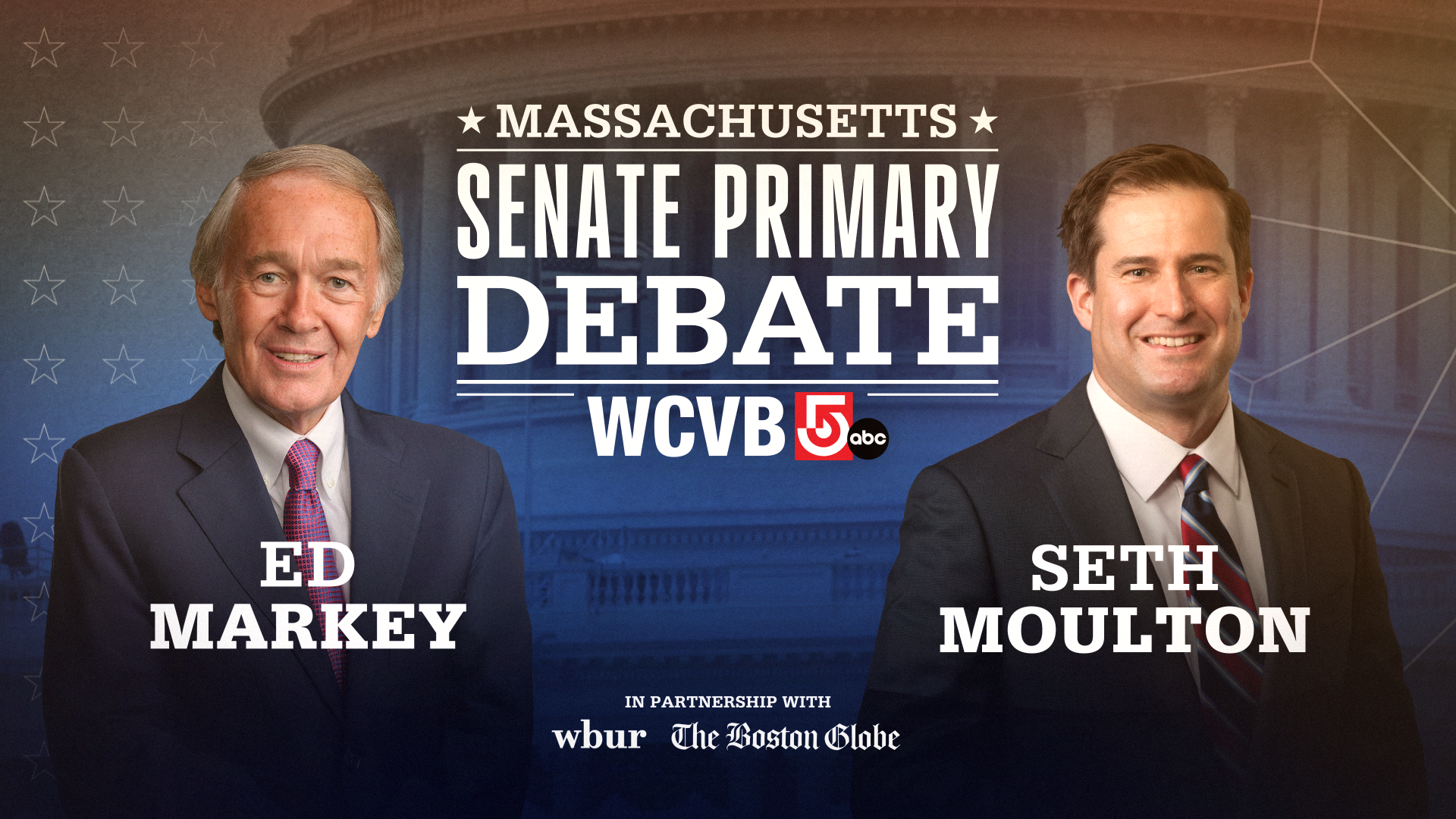 Sen. Ed Markey and Rep. Seth Moulton meet tonight in final debate before Massachusetts Democratic primary; Markey leads in polls