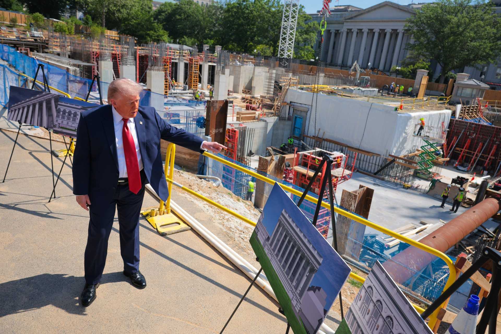 wbaltv.com - Supreme Court lets White House continue construction on Trump's $400 million ballroom