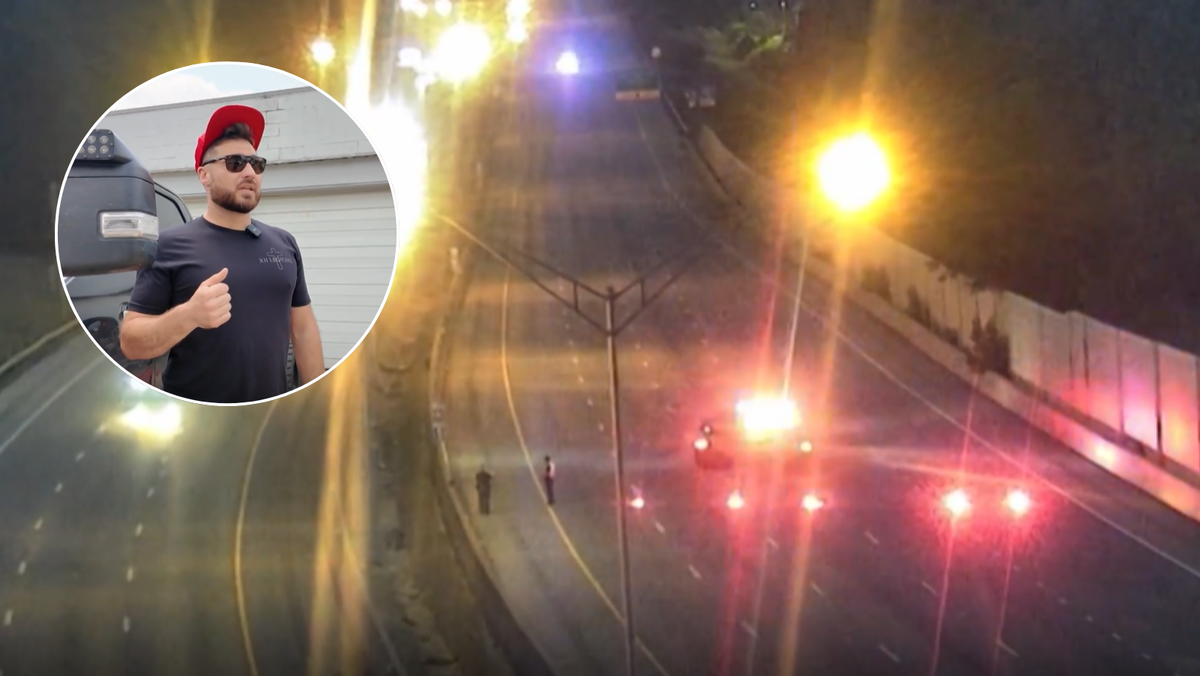Man describes fleeing gunman on Interstate 71 after stopping to help him