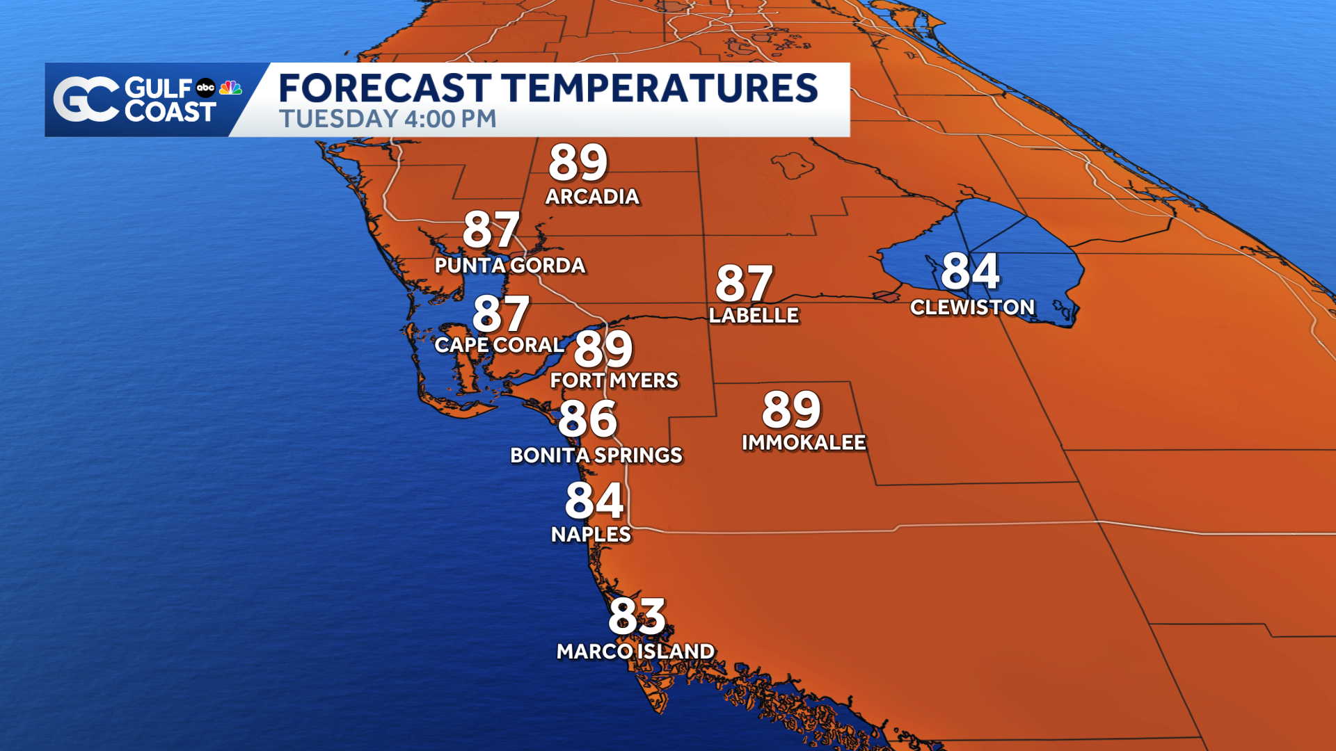 Sunny and muggy Tuesday; Near-record heat this week