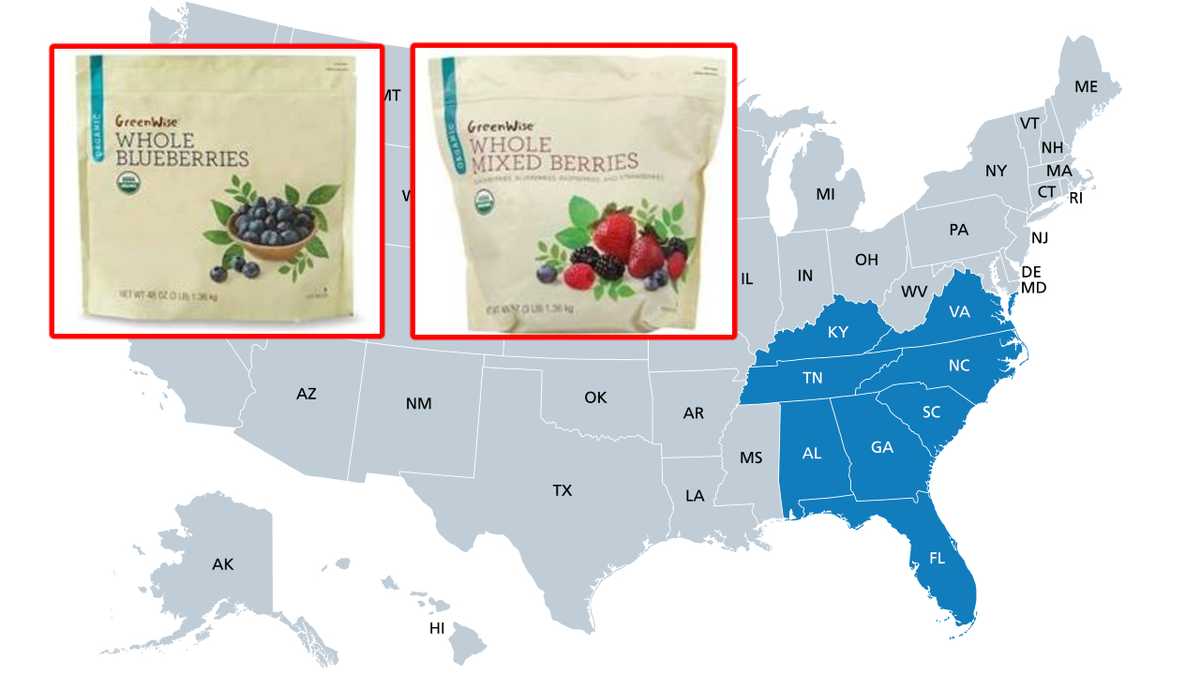 Publix recalls frozen berries that may have E. coli contamination