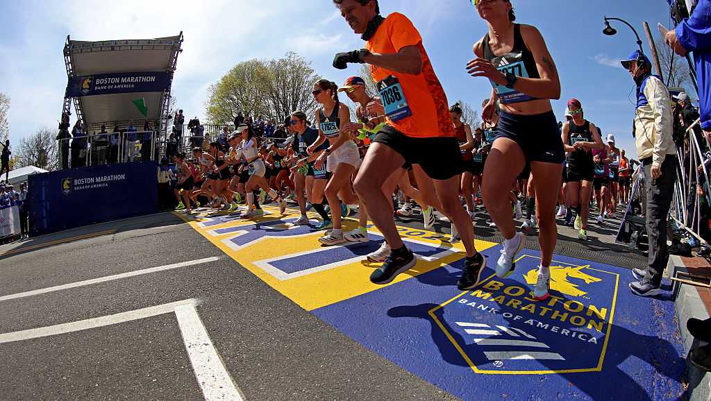 Live updates: Athletes gearing up for 130th Boston Marathon