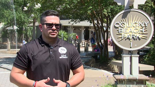 Security guard describes chaos during Coligny Beach shooting