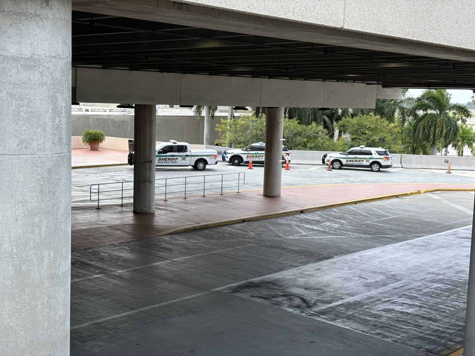 Heavy police presence reported at Donald J. Trump International Airport