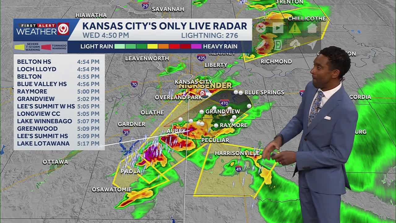 Kansas City severe weather risk Wednesday, Friday - KMBC