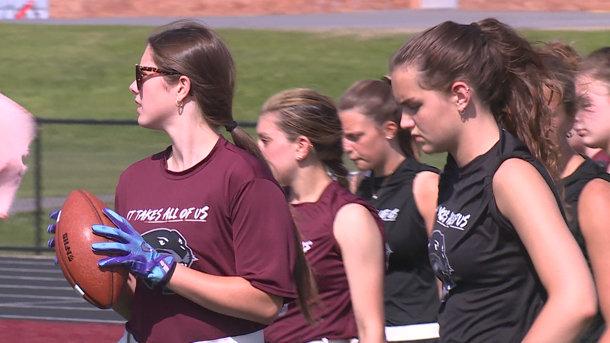 Northeastern Clinton High School girls' flag football gears up for first final four appearance