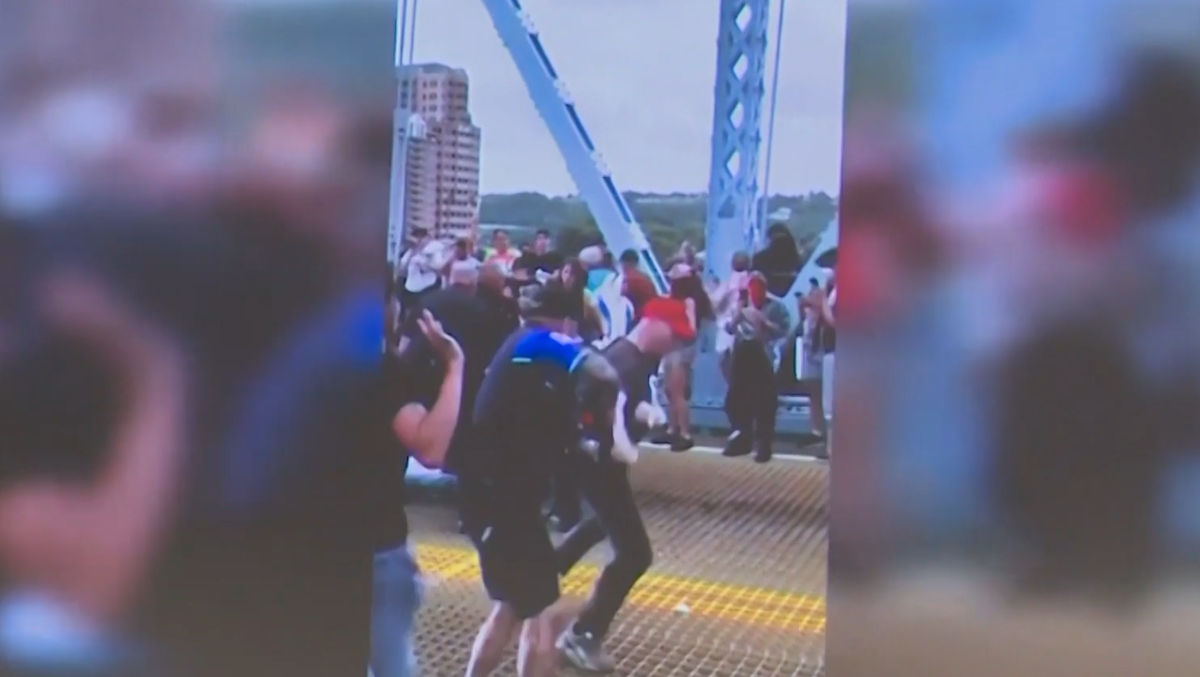 Lawsuit accuses Covington officers of using excessive force against protester on Roebling Bridge
