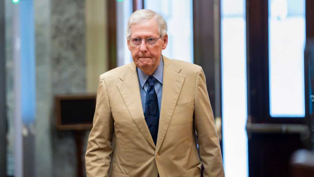Kentucky Sen. Mitch McConnell admitted to the hospital, his spokesperson says
