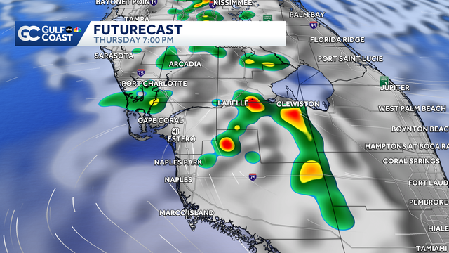 More storms expected Thursday for the Gulf Coast