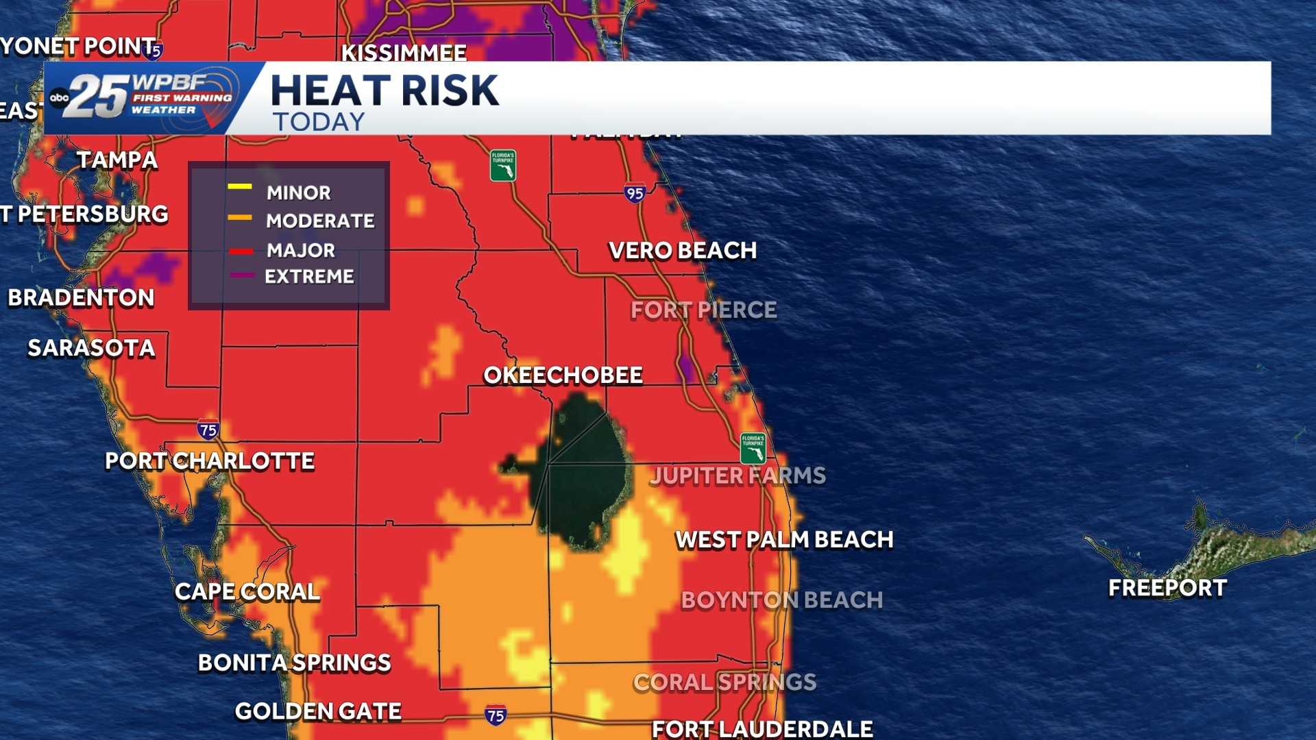 South Florida heat advisory: Feels-like temperatures could reach 110 degrees Friday
