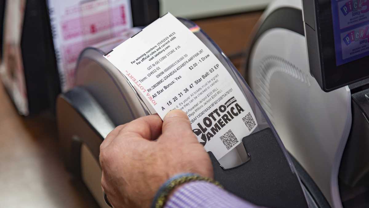 Lotto America ticket worth $6 million sold at Des Moines QuikTrip store
