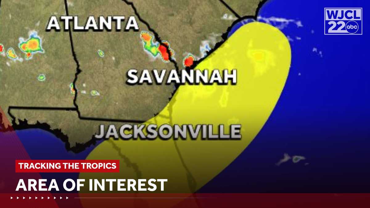 Tracking two areas of interest in the tropics while higher heat returns to Savannah & the Lowcountry