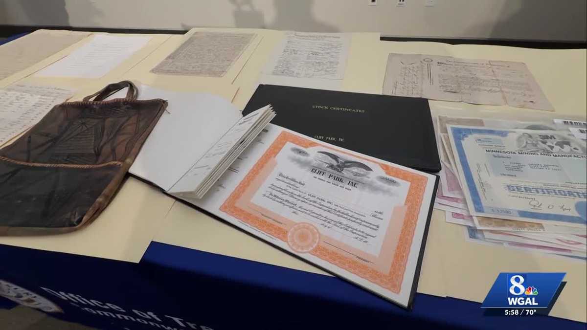 Pennsylvania Treasury returns 61 presidential-era artifacts to Buchanan family