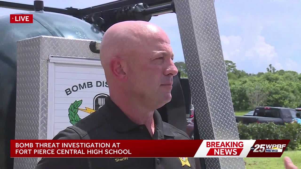 Fort Pierce Central High evacuated after reported bomb threat