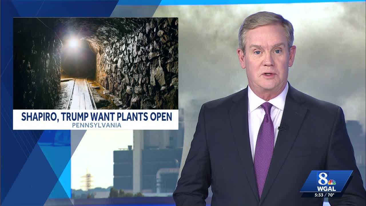 wgal.com - Brian Roche - Gov. Josh Shapiro's office seeking court approval for plan to upgrade 2 coal-fired power plants