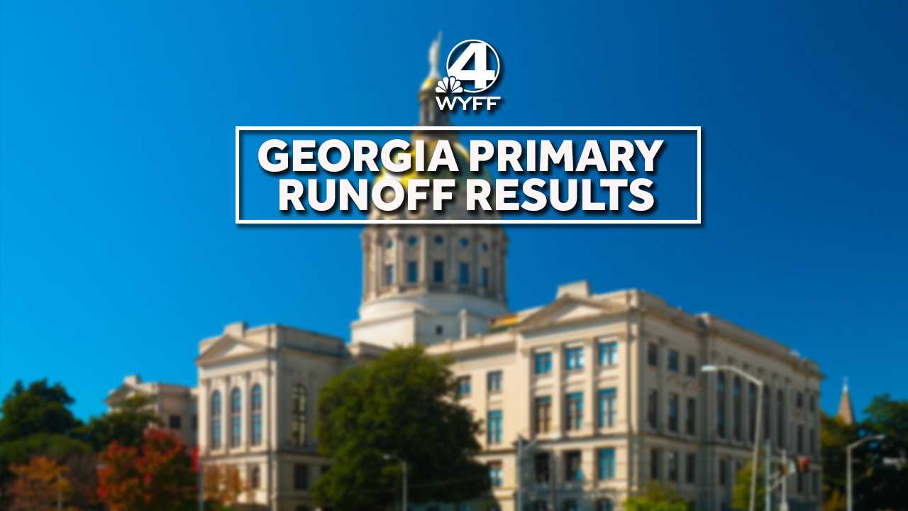 Georgia primary runoff election results