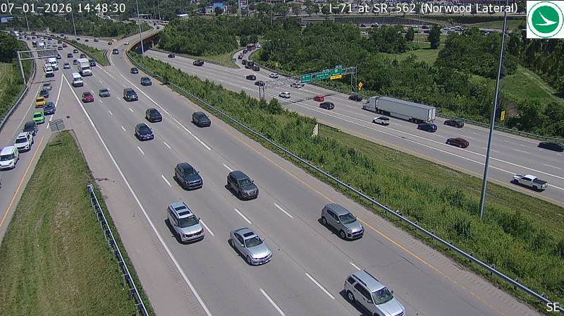 WB Norwood Lateral reopens after crash at I-71 - WLWT